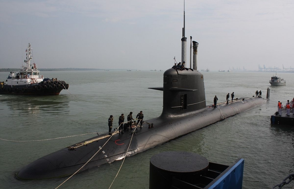 Ấn Độ hạ thủy tàu ngầm lớp Scorpene thứ 3
