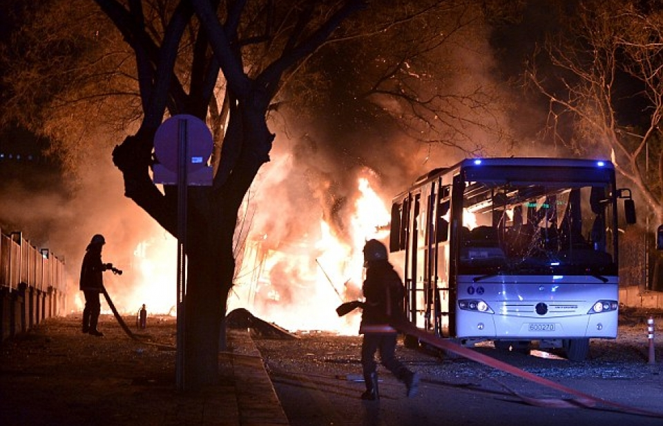 Xác định vụ nổ tại thủ đô của Thổ Nhĩ Kỳ là do bom