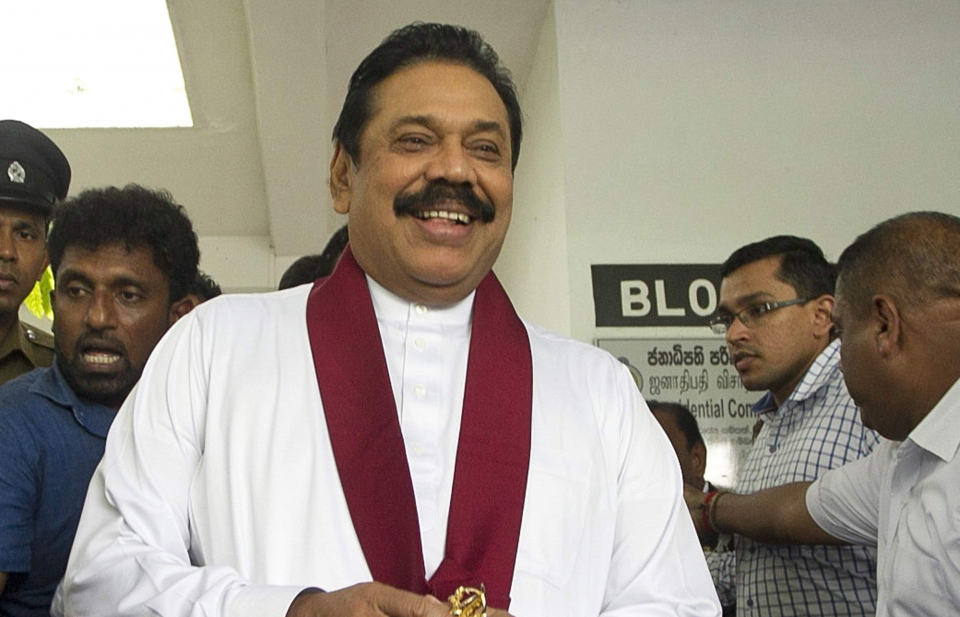 Cựu Tổng thống Sri Lanka Mahinda Rajapaksa kêu gọi bầu cử trước thời hạn
