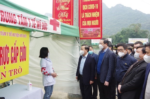 Ha Noi works to ensure safety for visitors to Huong Pagoda