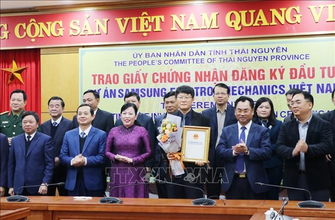  adds 920 million USD to project in Thai Nguyen