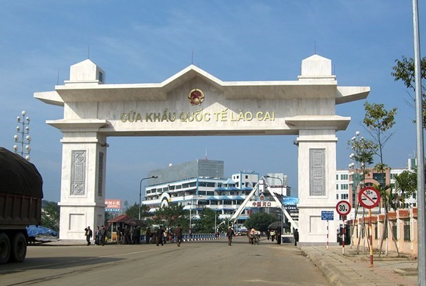 China halts imports via Hekou-Lao Cai border gate.  (Photo: VNA)