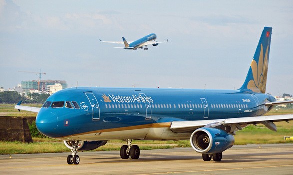 Another flight arranged to bring Vietnamese from Ukraine home. (Photo: tuoitre.vn)