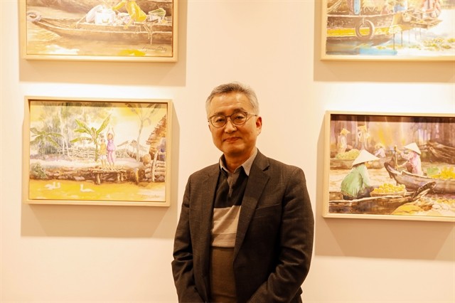 Art exhibition shows RoK teacher’s love for Viet Nam. (Photo: Vietreader)