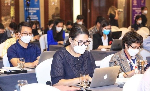 Journalists at the press briefing. (Photo: VNA)