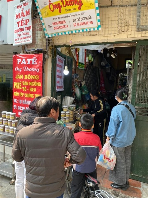 Carefully packed in glass jars, Ông Dương pa tê caters to a wider variety of palates. —  Photo courtesy of the shop