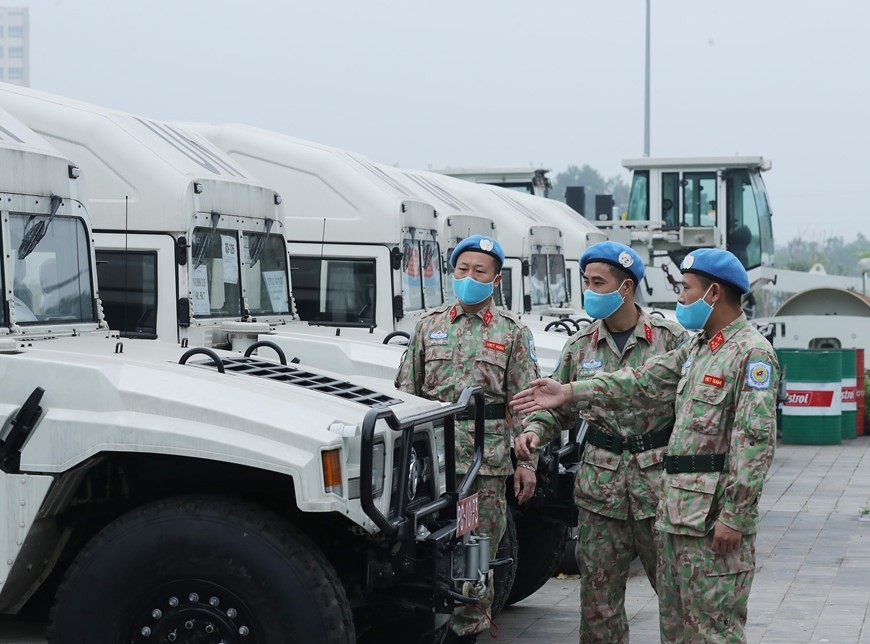 Viet Nam’s equipment, supplies transport to UNISFA in first military engineering deployment