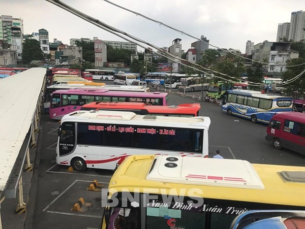 Giap Bat bus station in Hanoi (Photo: VNA)