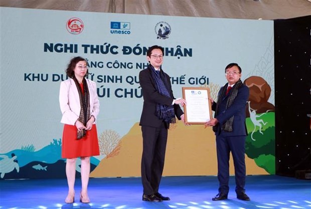 Ninh Thuan receives UNESCO certificate for Nui Chua biosphere reserve