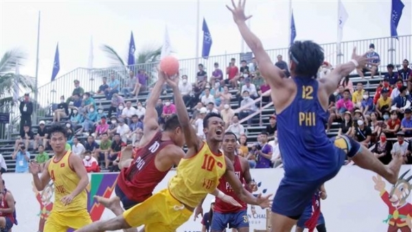 SEA Games 31: Viet Nam fetch gold in men’s beach handball, bronze in diving