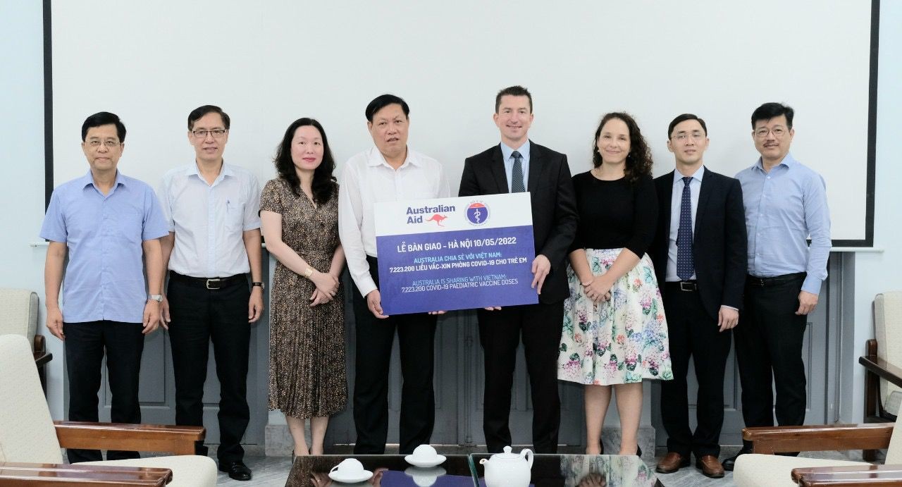 Australia shares 7.2 million vaccine doses in support of Viet Nam’s paediatric vaccine rollout