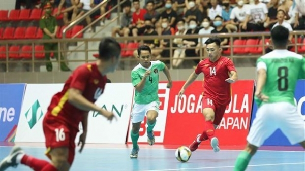 SEA Games 31: Indonesia’s futsal players hold Viet Nam to 1 - 1 draw