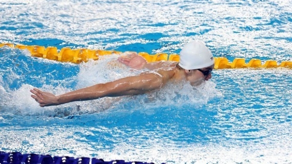 SEA Games 31: Swimmer Nguyen Huy Hoang shines with two more golds for Viet Nam on May 19