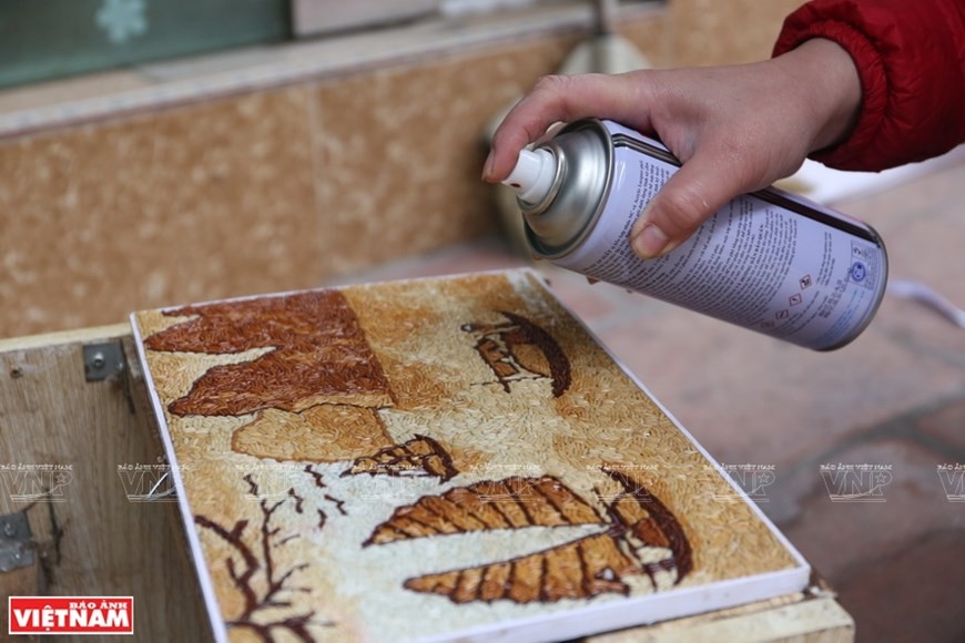 Rice paintings reflect Viet Nam’s soul Rice paintings reflect Vietnam’s soul
