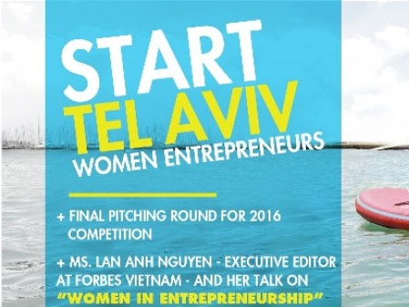 Start Tel Aviv 2016 thúc đẩy phụ nữ khởi nghiệp