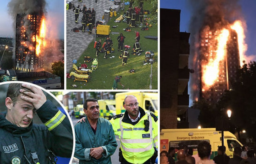 Cháy tháp 27 tầng ở Anh: ít nhất 50 người nhập viện