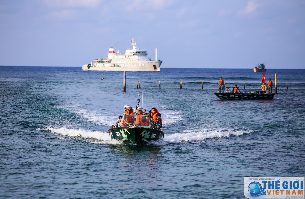 Peaceful moments in Truong Sa islands