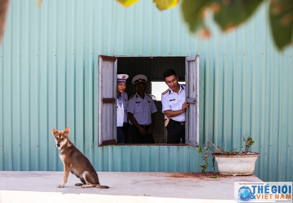 Peaceful moments in Truong Sa islands