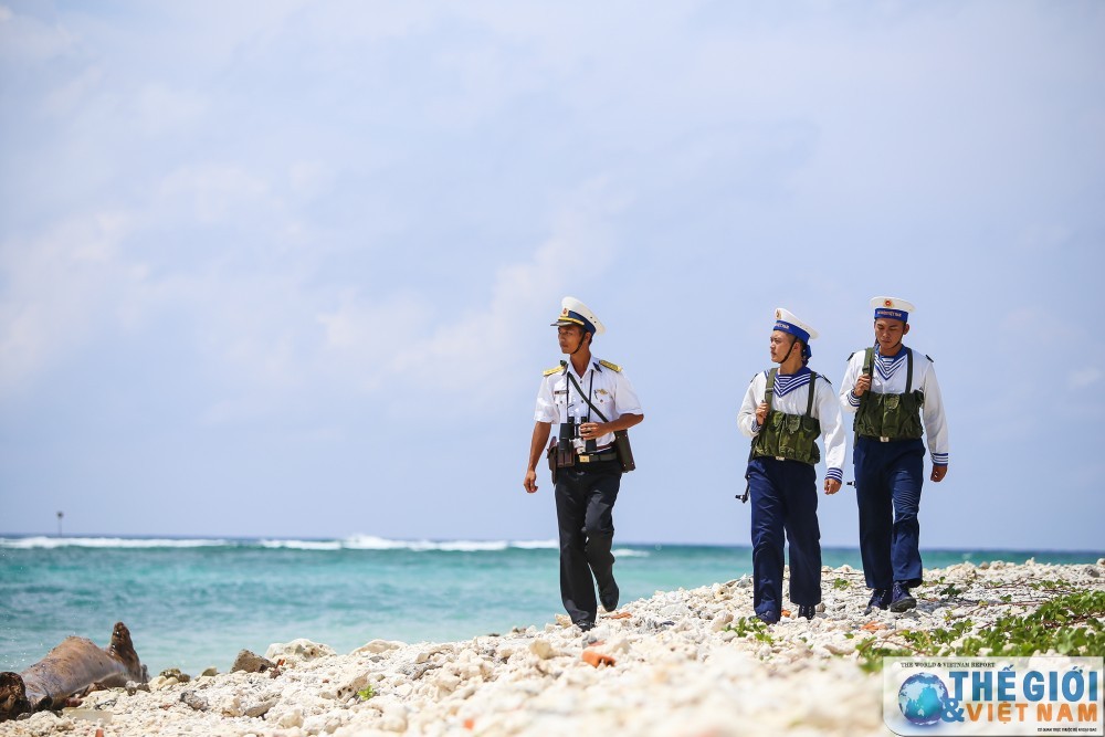 Peaceful moments in Truong Sa islands