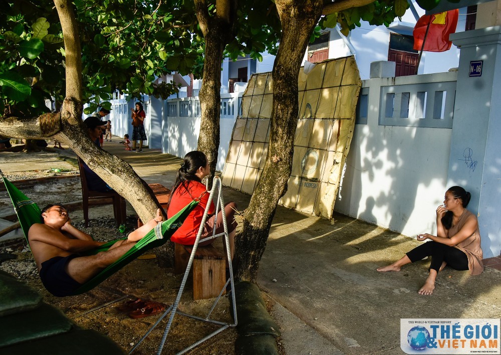 Peaceful moments in Truong Sa islands