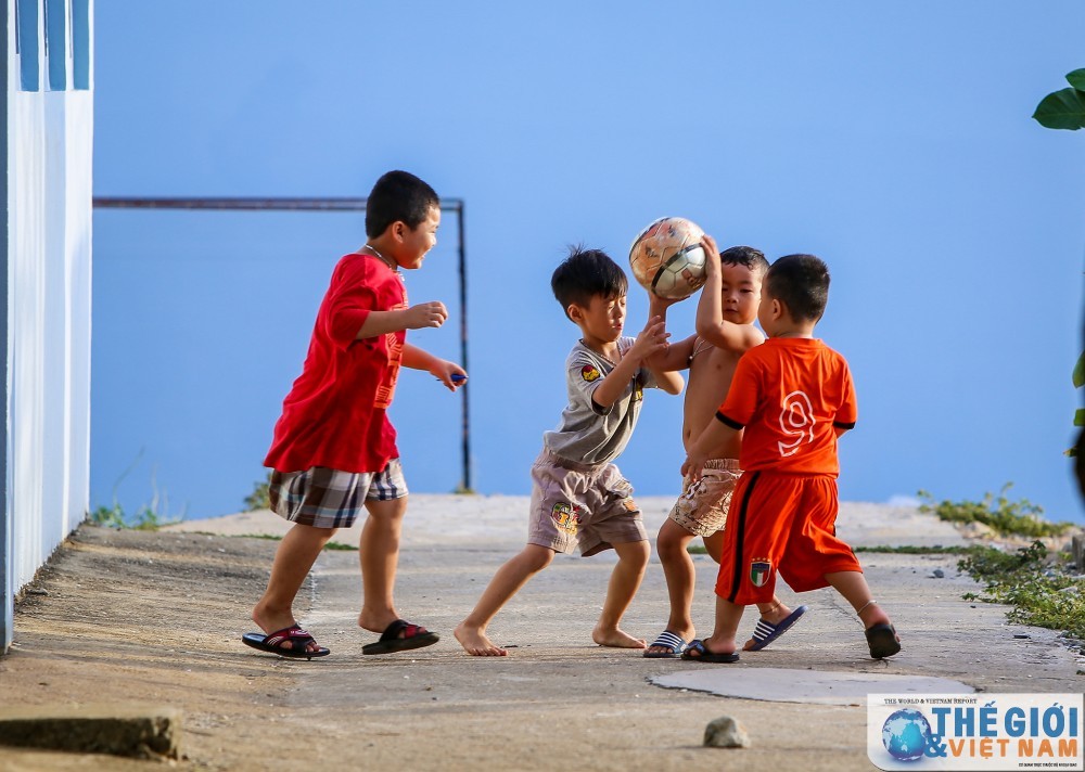 Peaceful moments in Truong Sa islands