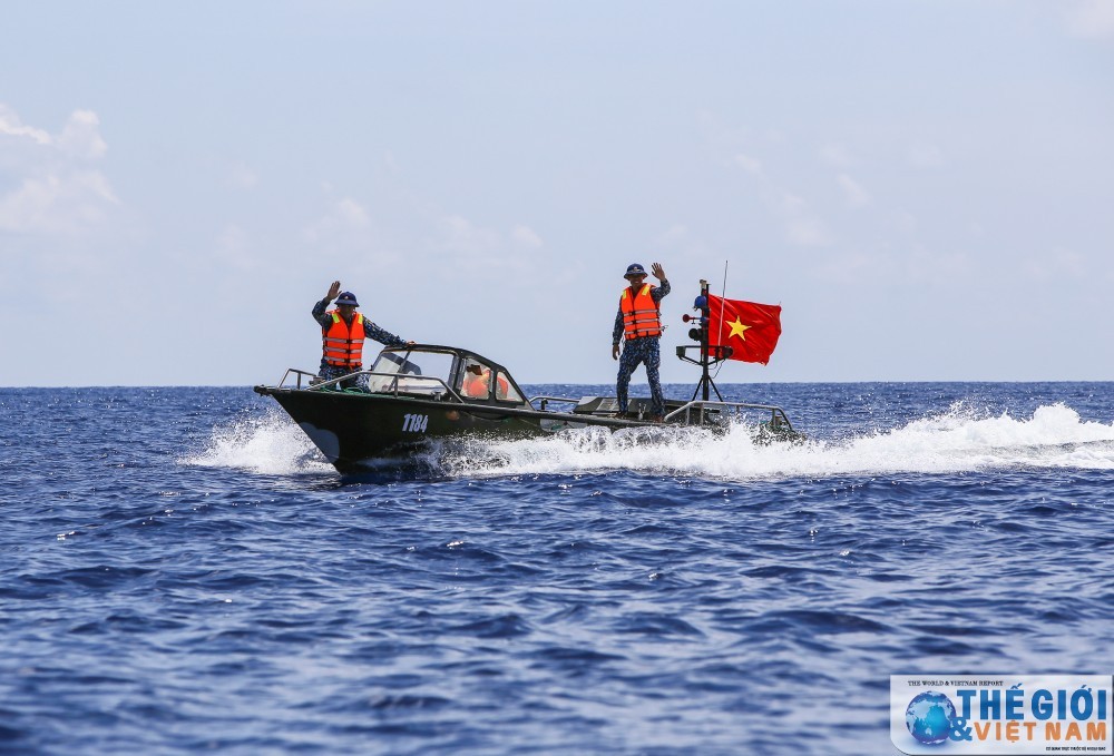 Peaceful moments in Truong Sa islands