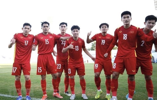 Vietnamese U23 players. (Photo: VNA)