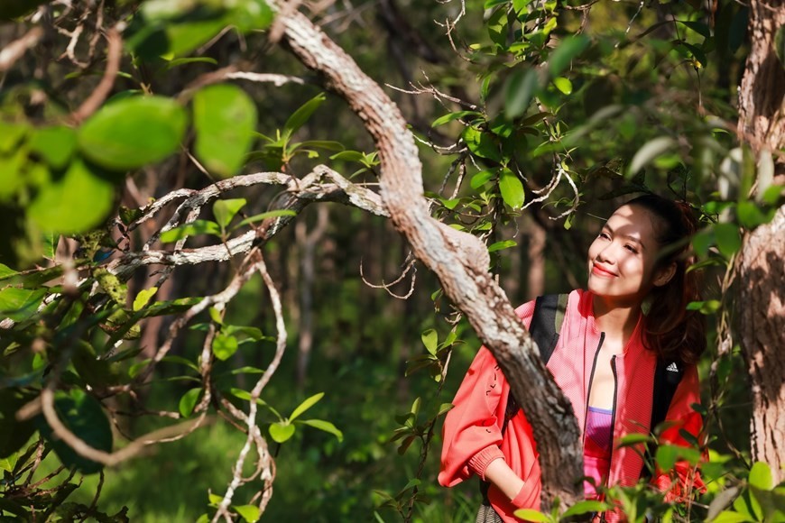 Exploring spectacular Tay Ninh tourist spots with beauty pageant runner-up Exploring spectacular Tay Ninh tourist spots with beauty pageant runner-up
