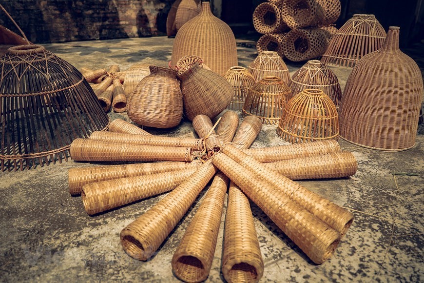 Village boasts 200 years of fish pot making Craft village boasts 200 years of fish pot making