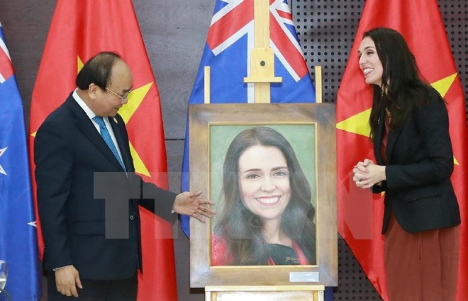 Thủ tướng Chính phủ Nguyễn Xuân Phúc tiếp Thủ tướng New Zealand
