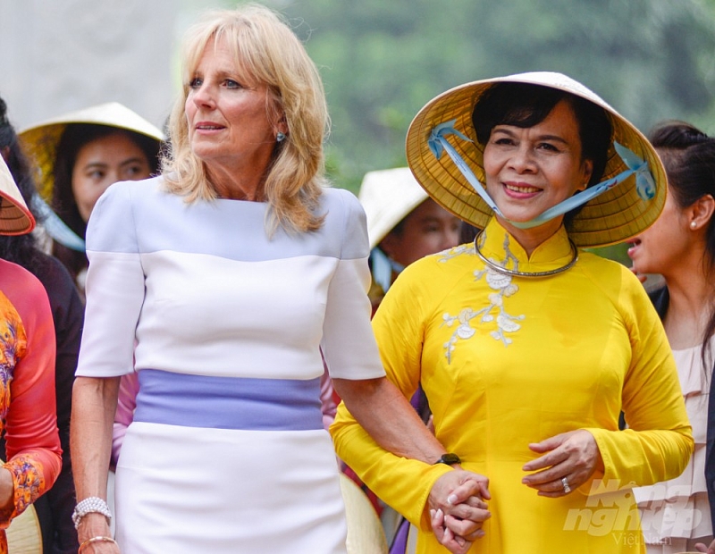 Tân Đệ nhất Phu nhân Mỹ Jill Biden đã đến thăm Việt Nam 5 năm trước