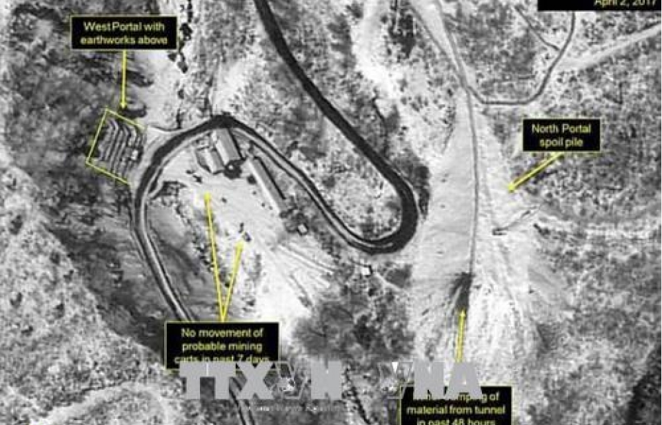 Tiết lộ của Báo Mỹ về các bãi thử hạt nhân quan trọng của Triều Tiên