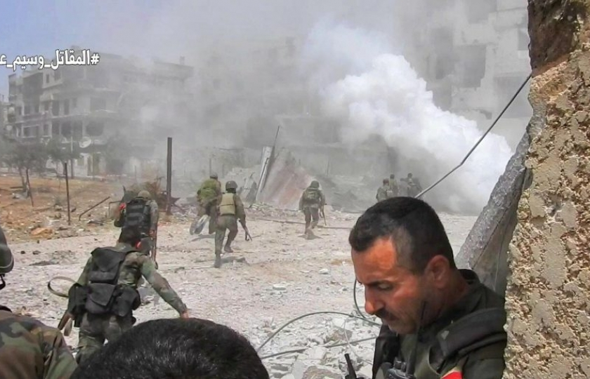 Quân đội Syria giải phóng khu vực phía Nam Damascus
