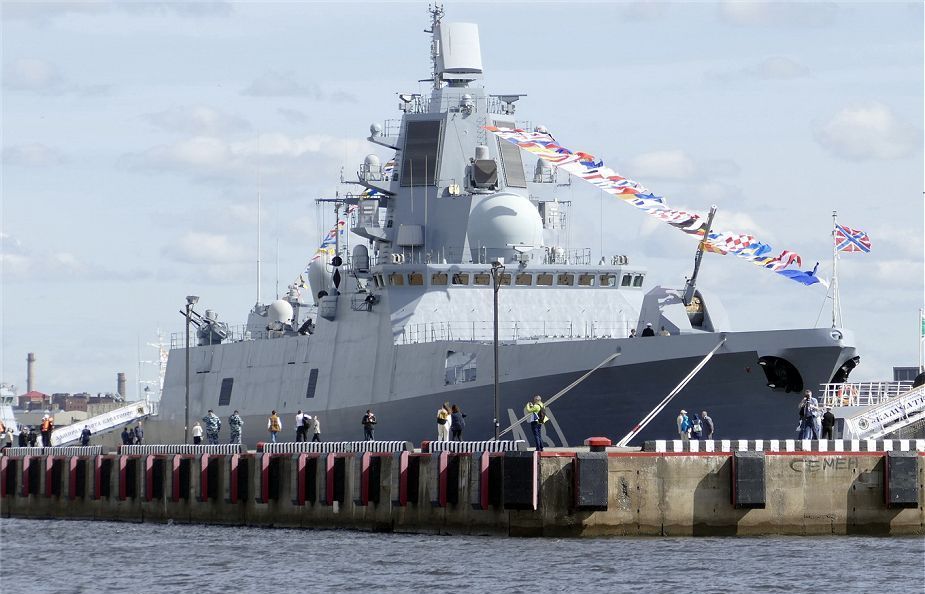 Nga hạ thủy khu trục hạm thứ 2 thuộc Dự án 22350 - tàu Đô đốc Golovko