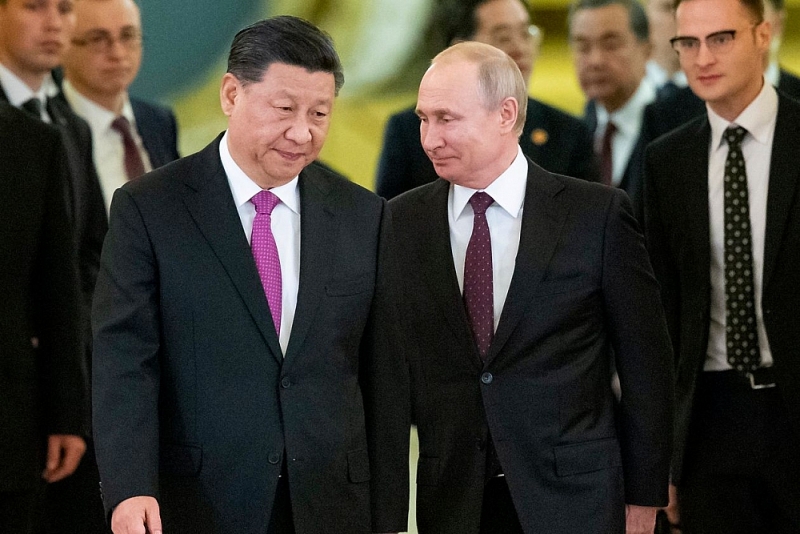 Nga-Trung Quốc : Bạn thân… ai nấy lo. (Nguồn: AP)
