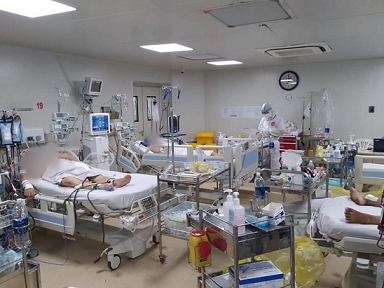 Covid-19 ở Việt Nam trưa 28/6: 148 bệnh nhân nặng, nguy kịch và 16 ca can thiệp ECMO. (Nguồn:SK&ĐS)