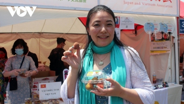 Vietnamese fresh lychees popular with Japanese consumers