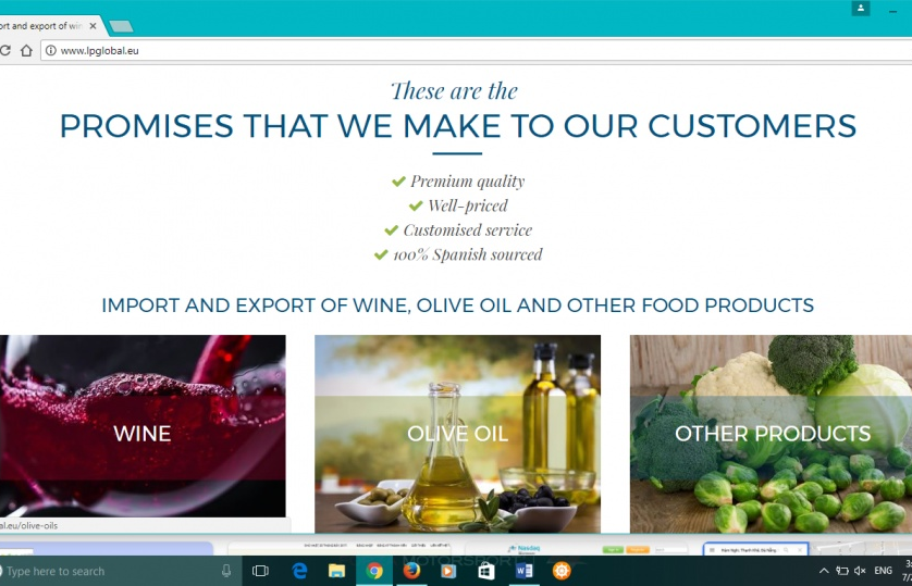 Tìm nhà nhập khẩu dầu olive và rượu vang Tây Ban Nha