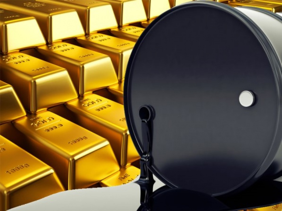 Giá dầu châu Á đảo chiều giảm, vàng chạm đáy