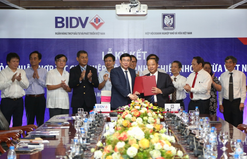 BIDV cam kết hỗ trợ doanh nghiệp vừa và nhỏ phát triển