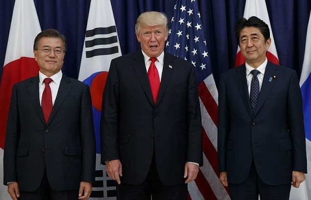 Mỹ nói gì về căng thẳng giữa hai đồng minh thân cận Nhật - Hàn