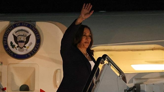 Phó Tổng thống Mỹ Kamala Harris lên đường thăm Singapore và Việt Nam