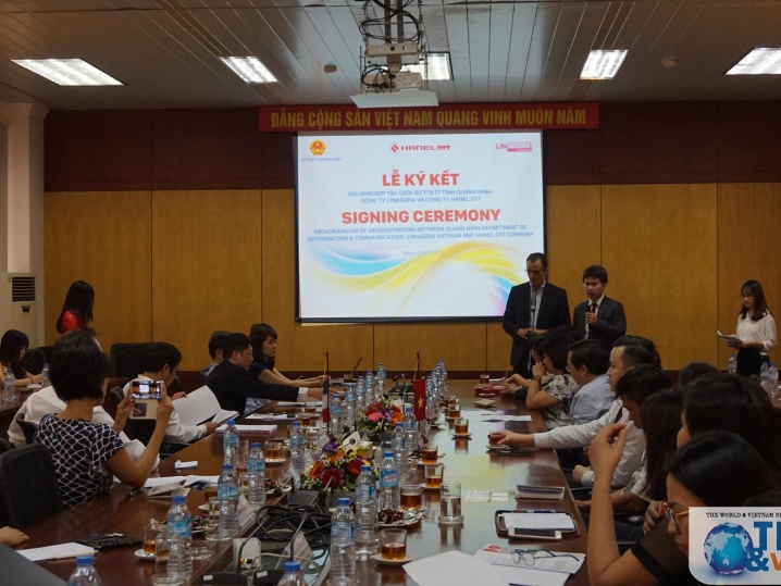 Tỉnh Quảng Ninh, Hanel DTT và Linagora ký hợp tác phát triển chính quyền điện tử