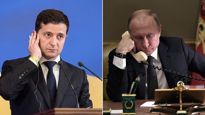 Tổng thống Ukraine tiết lộ Bộ Ngoại giao nước này đã ngăn cuộc điện đàm Zelenskiy - Putin đầu tiên