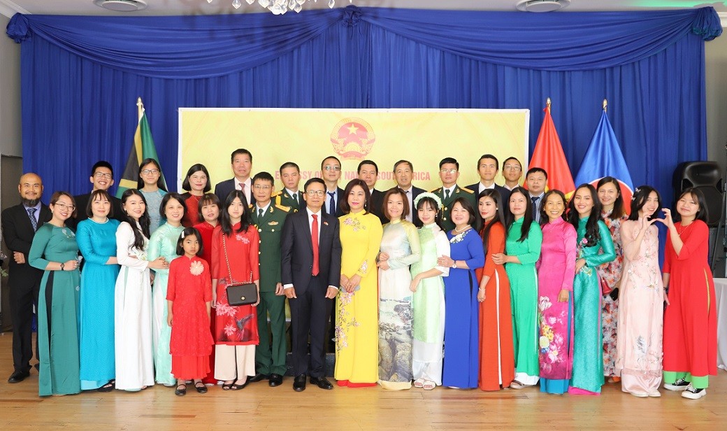 Đại sứ quán Việt Nam tại Nam Phi long trọng tổ chức Lễ kỷ niệm 77 năm Quốc khánh 2/9 (Nguồn: ĐSQ Việt Nam tại Nam Phi)