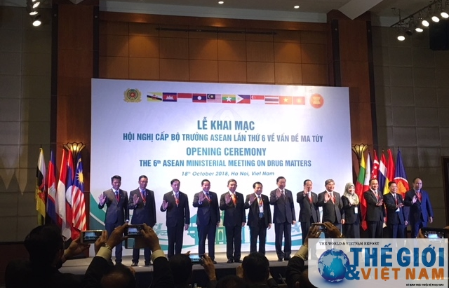 Khai mạc Hội nghị cấp Bộ trưởng ASEAN lần thứ 6 về ma tuý
