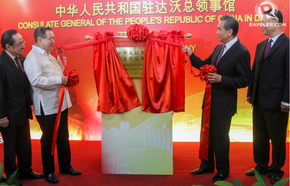 Trung Quốc chính thức mở tổng lãnh sự quán tại Davao, Philippines