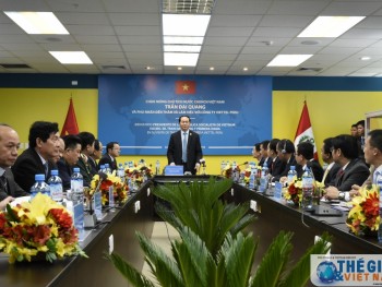 Chủ tịch nước Trần Đại Quang thăm công ty Viettel tại Peru