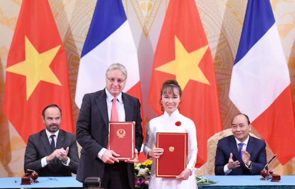 Truyền thông Pháp nhấn mạnh các hợp đồng kinh tế Việt – Pháp vừa được ký kết