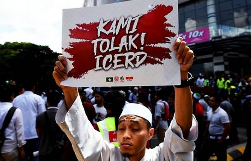 Malaysia không phê chuẩn công ước quốc tế về xoá bỏ nạn phân biệt chủng tộc